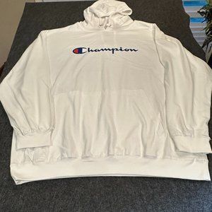 White Champion 3XL Hoodie NWT D23